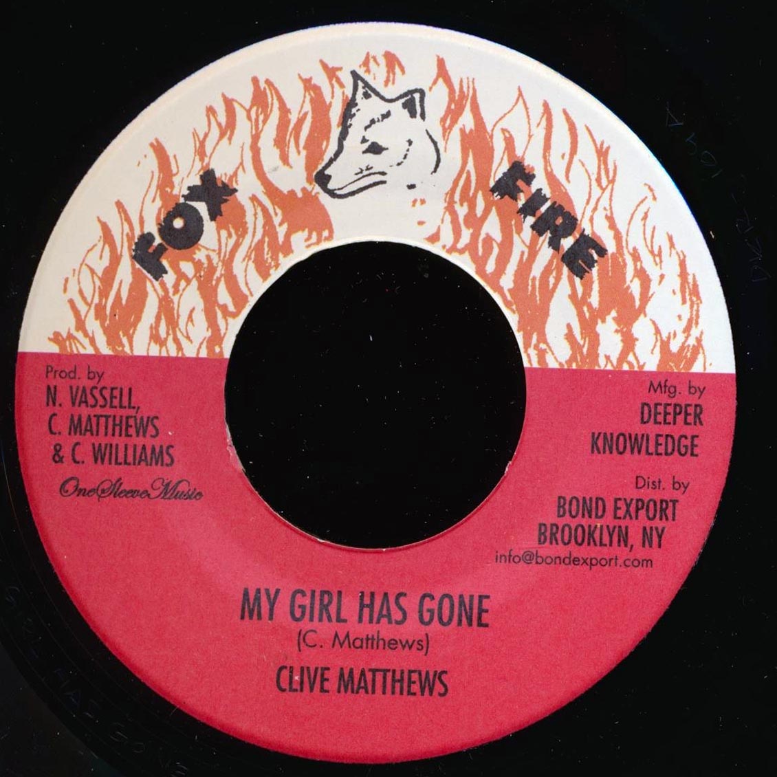 Clive Matthews - My Girl Has Gone  /  Version