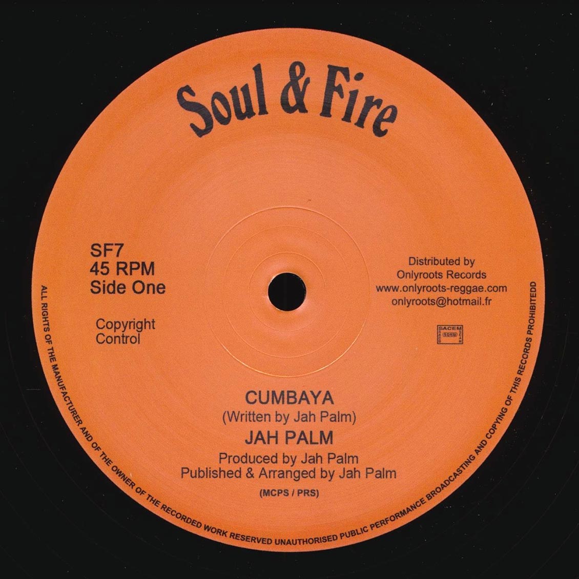 Jah Palm - Cumbaya  /  Version