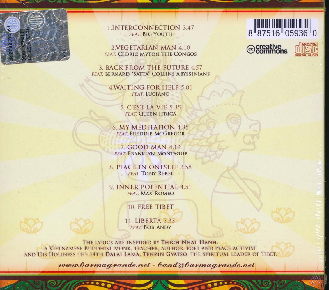 BarmaGrande, Cedric Myton, Bernard Collins, Queen Ifrica, Etc. - BarmaGrande Presents Liberta