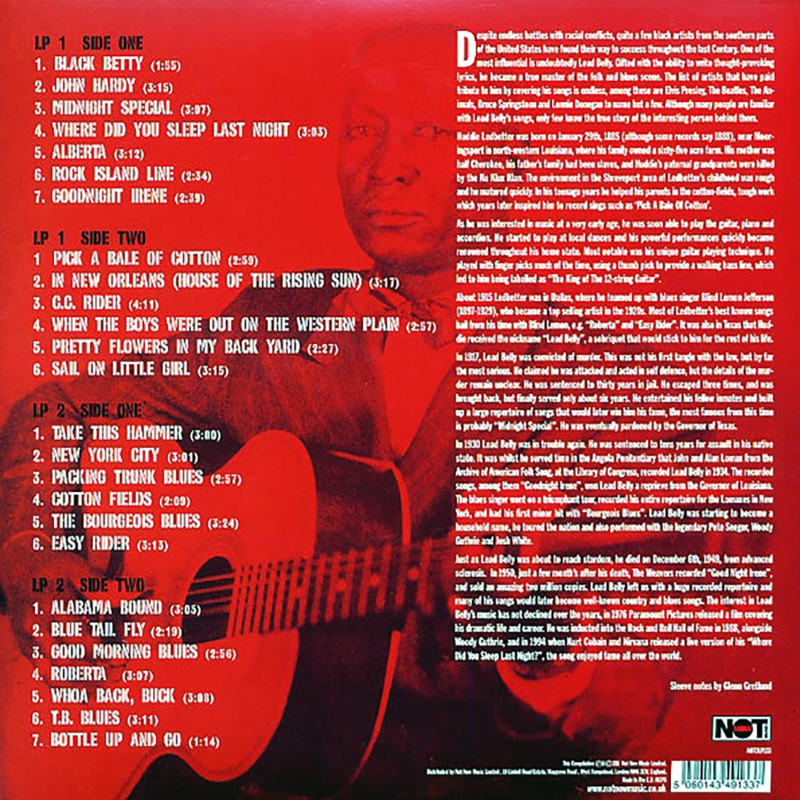 Leadbelly - Black Betty (2xLP) (180g)