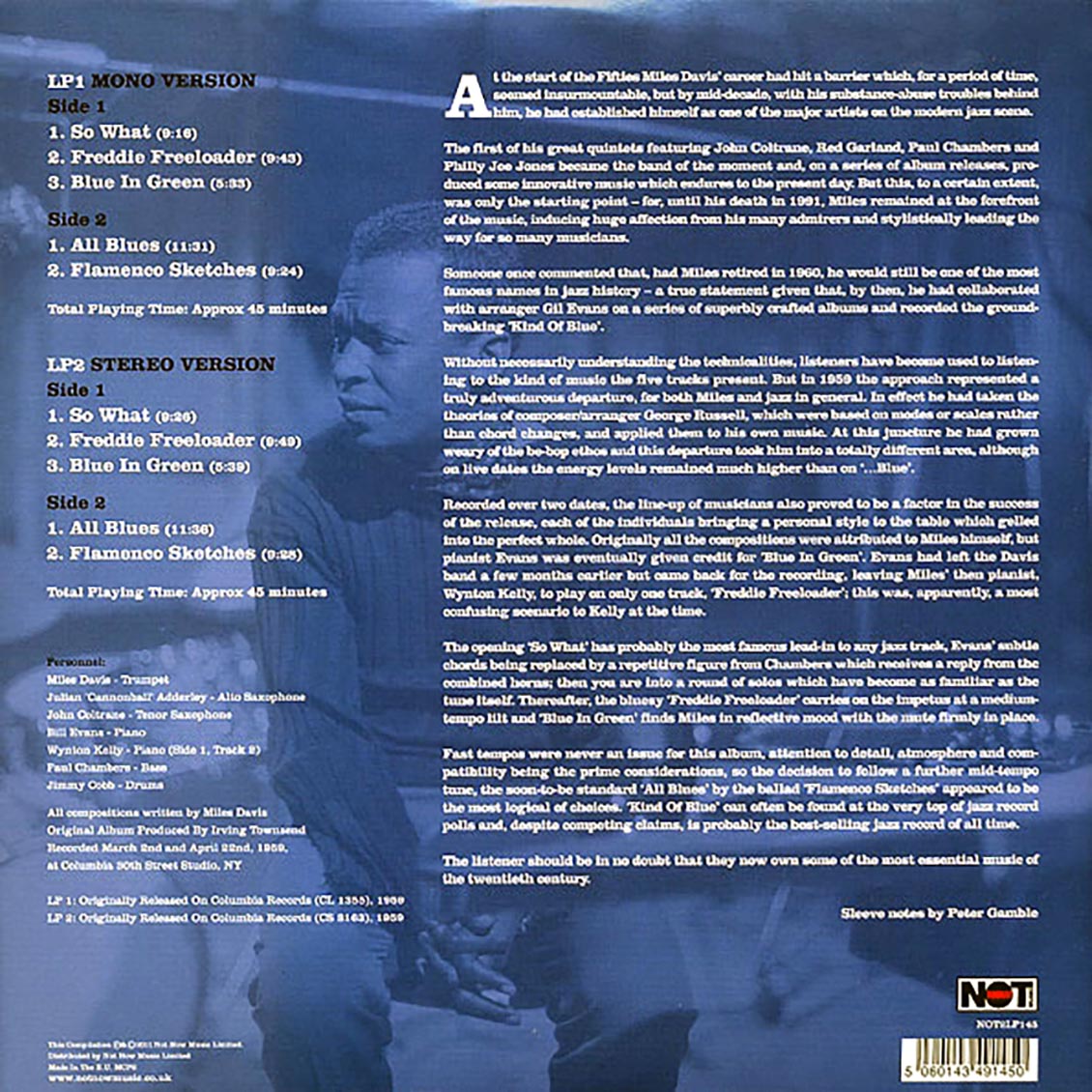 Miles Davis - Kind Of Blue (mono+stereo) (2xLP) (180g)