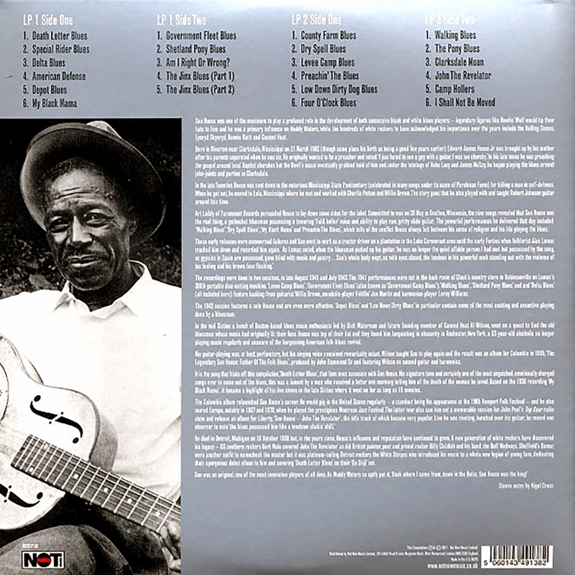Son House - Raw Delta Blues (2xLP) (180g)