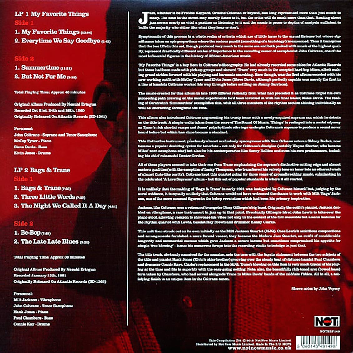 John Coltrane - My Favorite Things (2xLP) (180g)