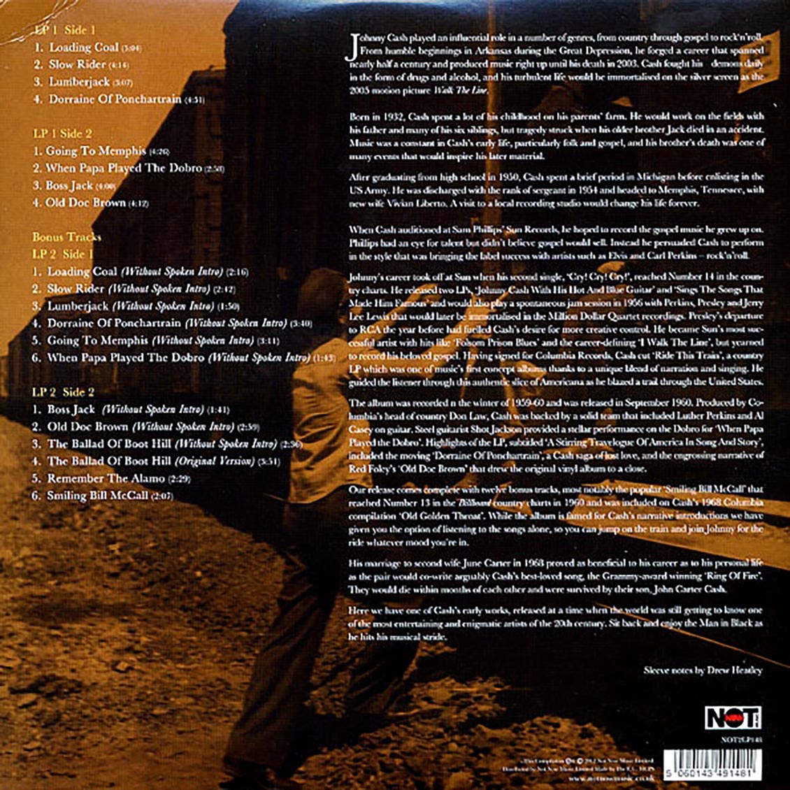 Johnny Cash - Ride This Train (2xLP) (180g)