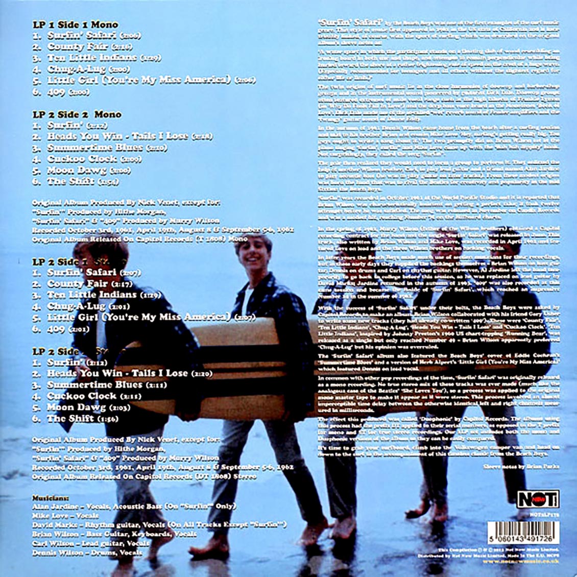 The Beach Boys - Surfin' Safari (2xLP) (180g)