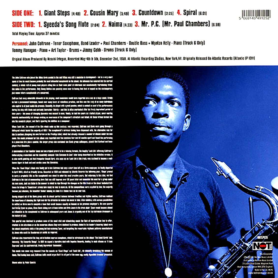 John Coltrane - Giant Steps (180g) (colored vinyl)