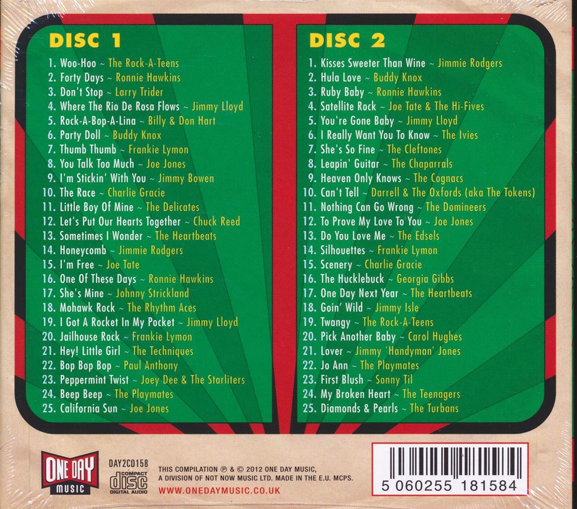 Various - Woo Hoo: The Roulette Story (50 tracks) (2xCD) (deluxe 3-fold digipak)