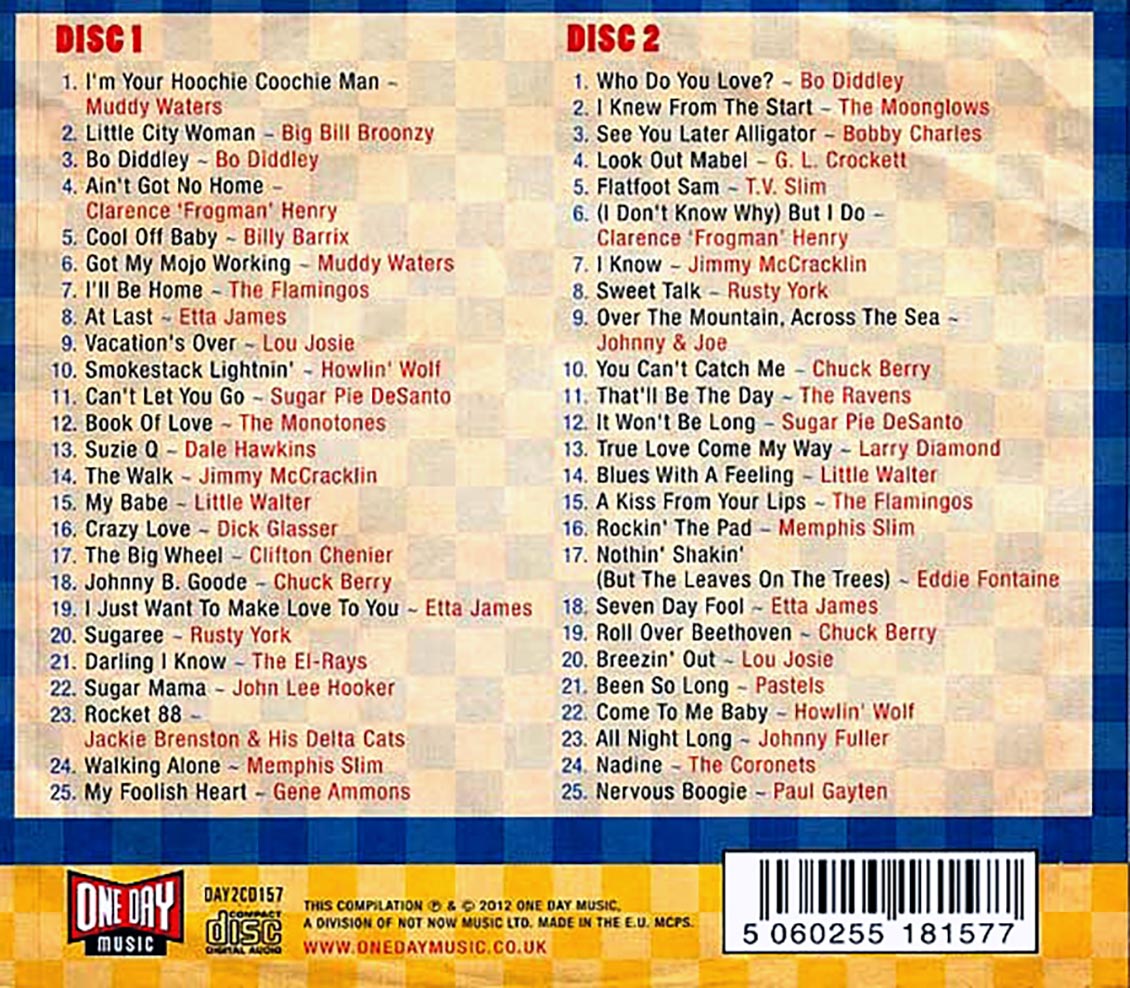 Various - Hoochie Coochie Man: The Chess Story (50 tracks) (2xCD) (deluxe 3-fold digipak)