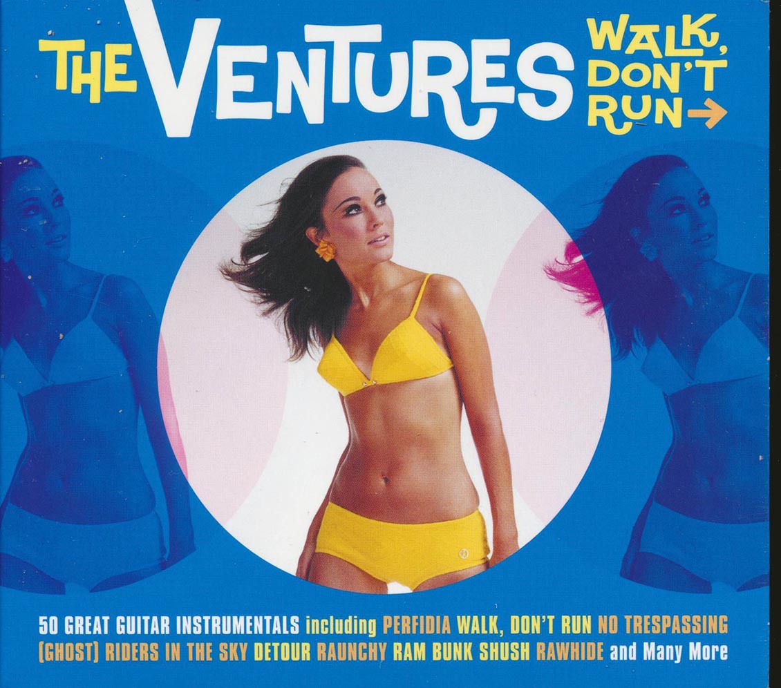 The Ventures - Walk Don't Run: 50 Great Guitar Instrumentals (50 tracks) (2xCD) (deluxe 3-fold digipak)