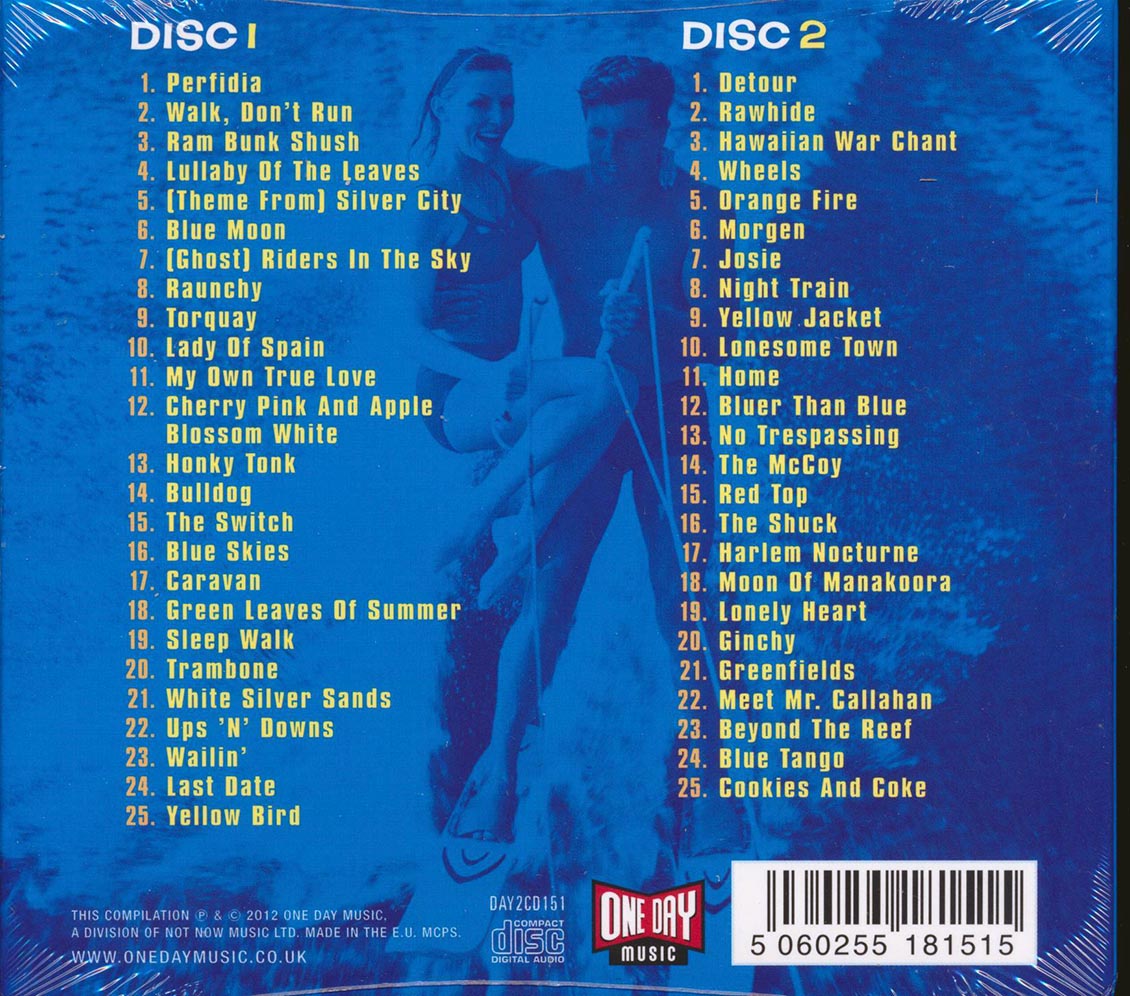 The Ventures - Walk Don't Run: 50 Great Guitar Instrumentals (50 tracks) (2xCD) (deluxe 3-fold digipak)