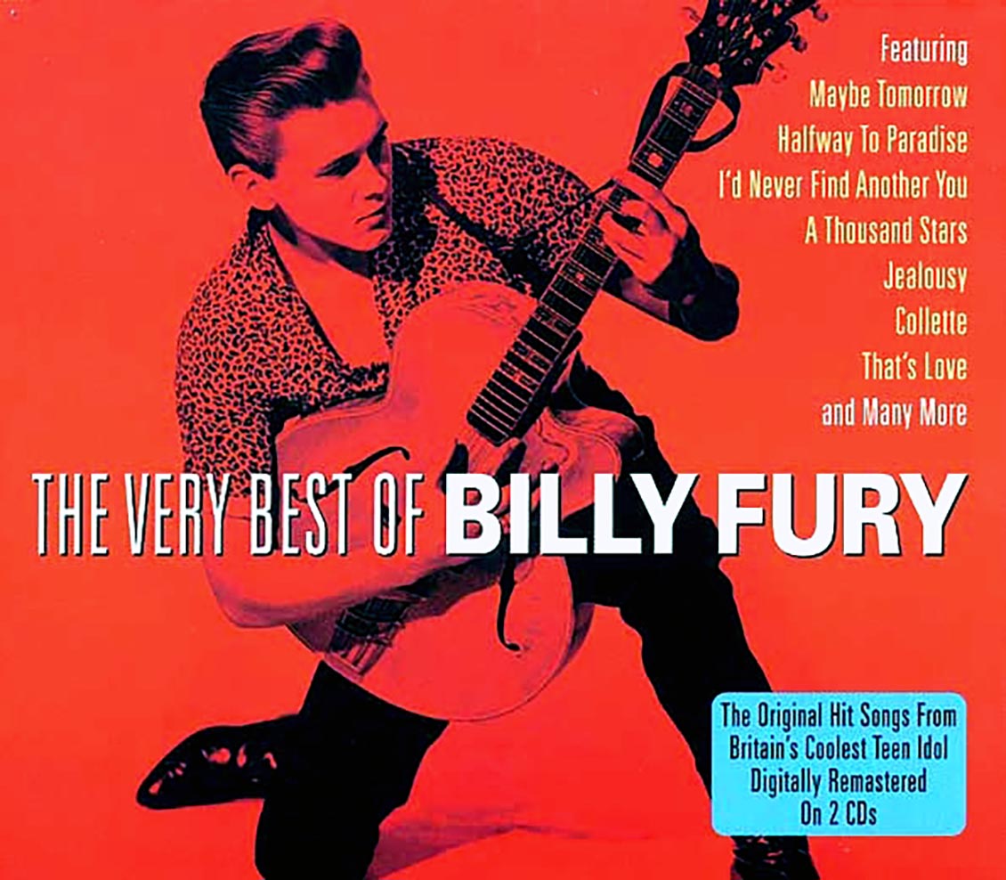 Billy Fury - The Very Best Of Bill Fury (37 tracks) (2xCD) (deluxe 3-fold digipak)