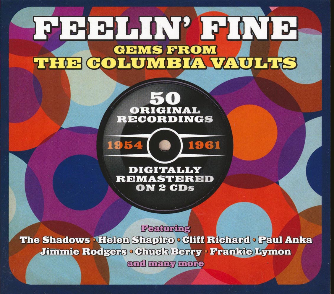 Various - Feelin Fine: Gems From The Columbia Vaults 1954-1961 (50 tracks) (2xCD) (deluxe 3-fold digipak)