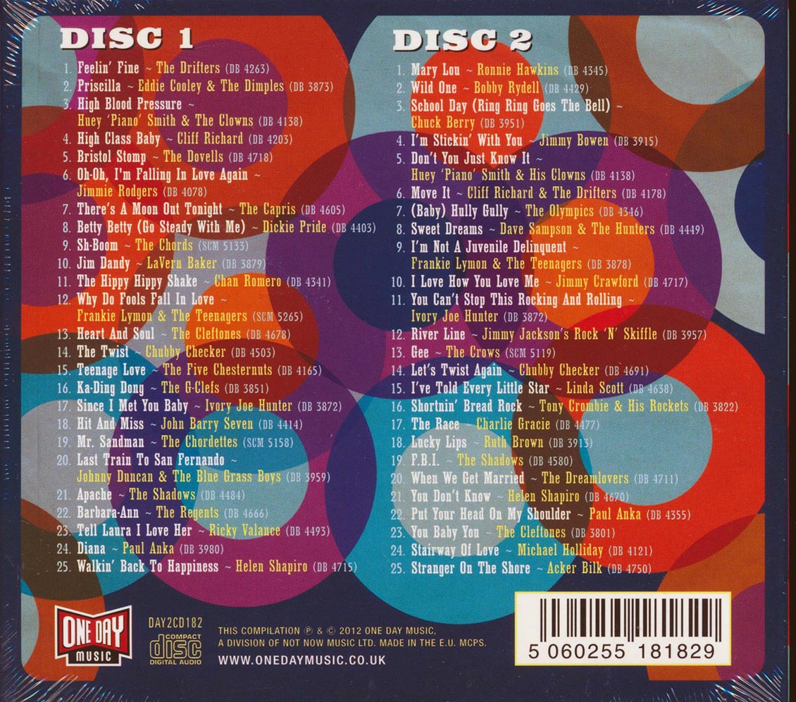 Various - Feelin Fine: Gems From The Columbia Vaults 1954-1961 (50 tracks) (2xCD) (deluxe 3-fold digipak)