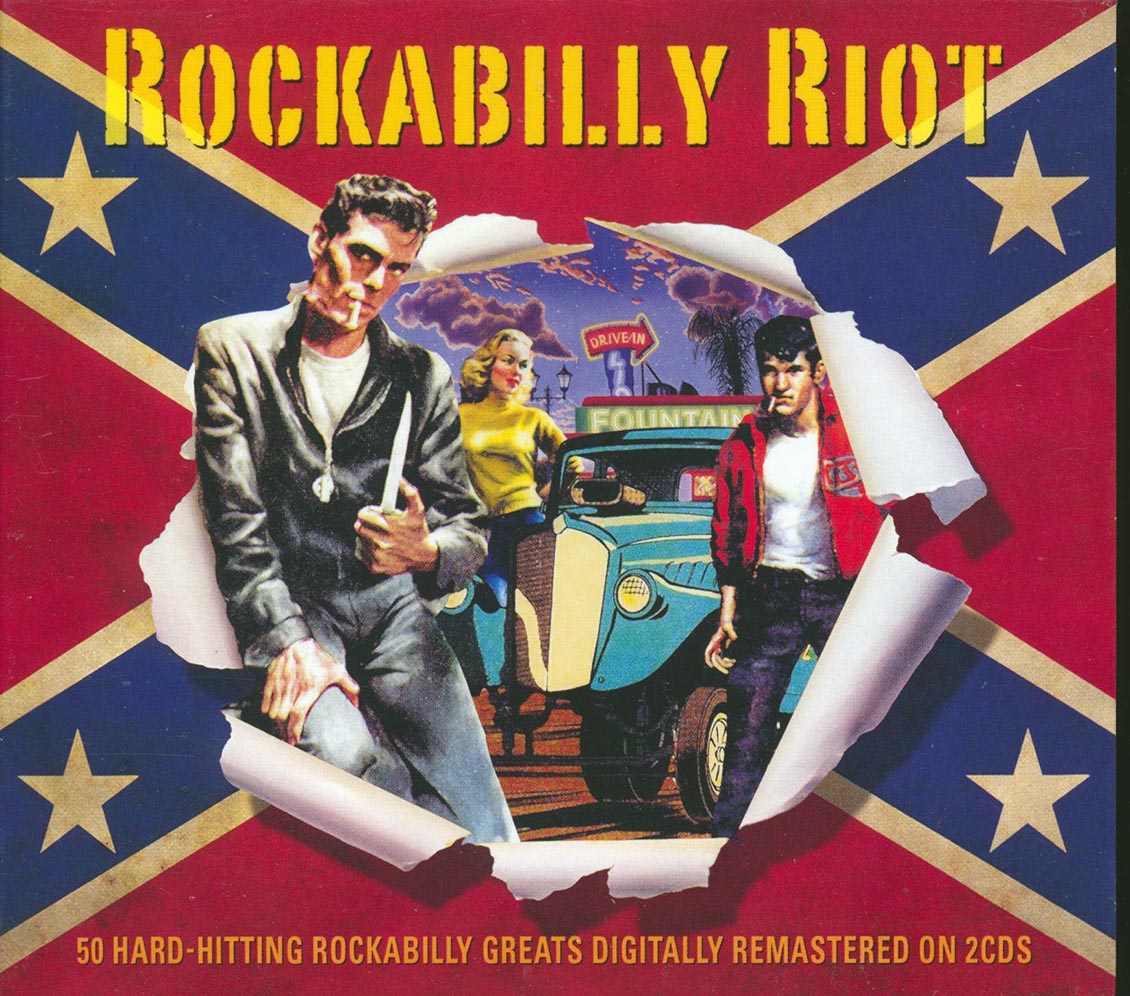Various - Rockabilly Riot (50 tracks) (2xCD) (deluxe 3-fold digipak)