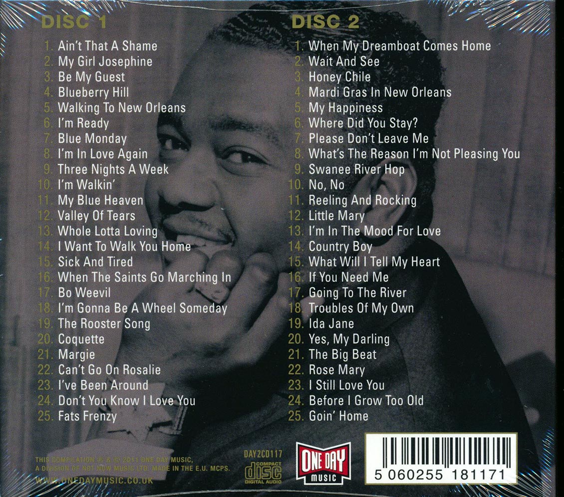Fats Domino - Greatest Hits (50 tracks) (2xCD) (deluxe 3-fold digipak)
