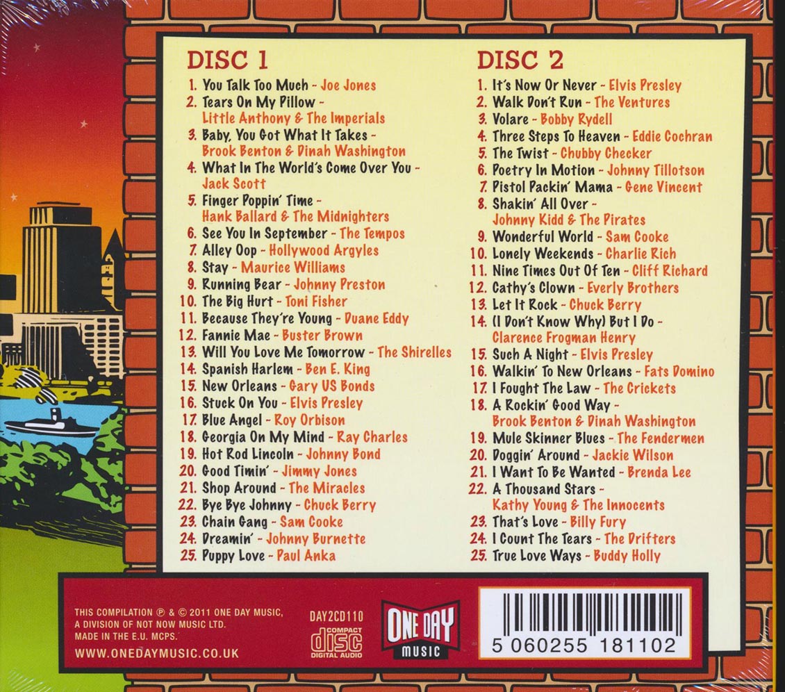 Various - The Cruisin Story 1960 (50 tracks) (2xCD) (deluxe 3-fold digipak)