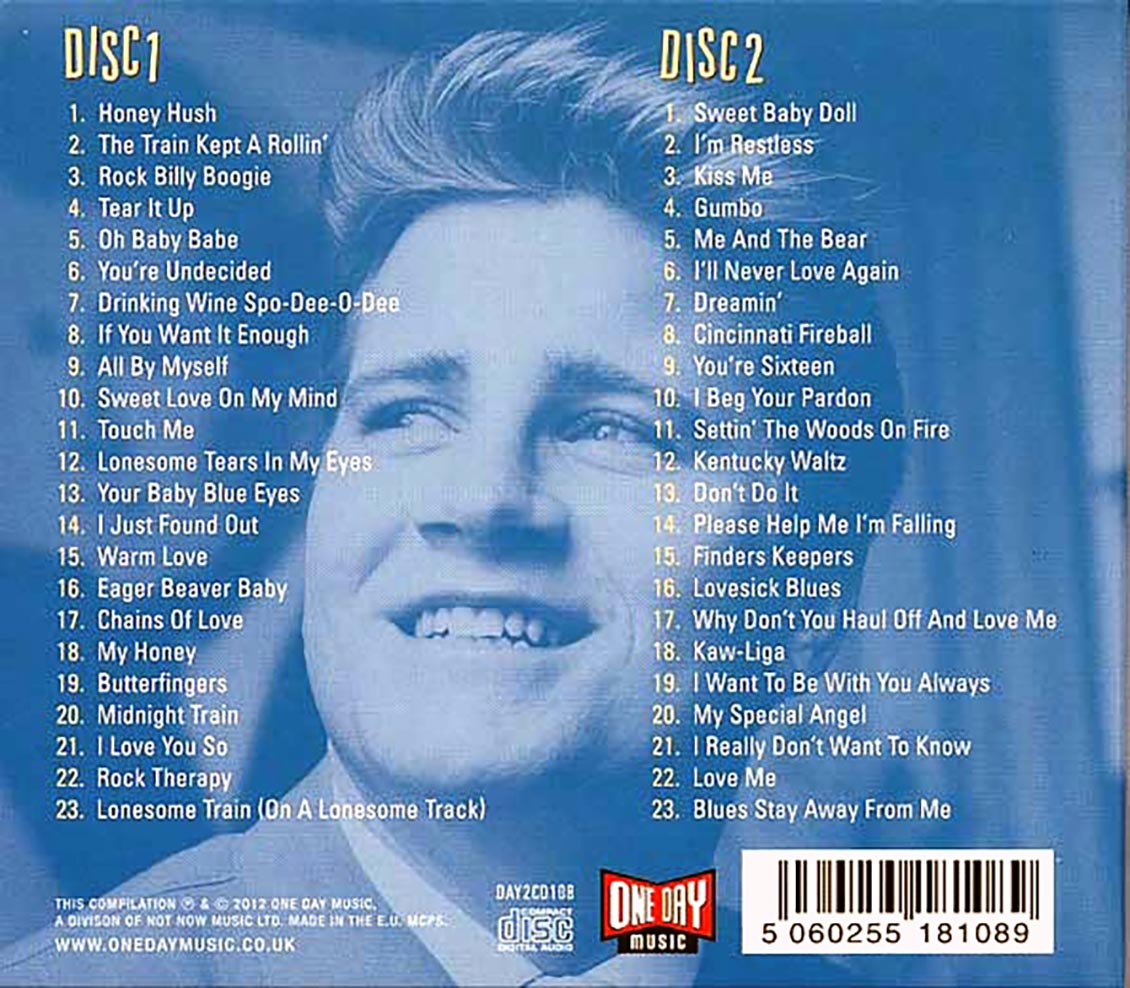 Johnny Burnette - Rockabilly & Beyond (46 tracks) (2xCD) (deluxe 3-fold digipak)