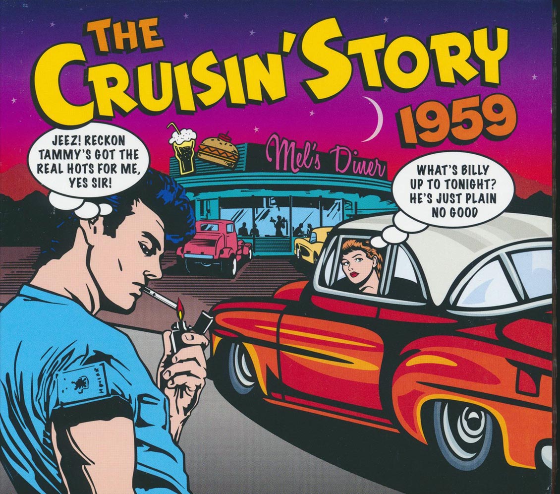 Various - The Cruisin Story 1959 (50 tracks) (2xCD) (deluxe 3-fold digipak)