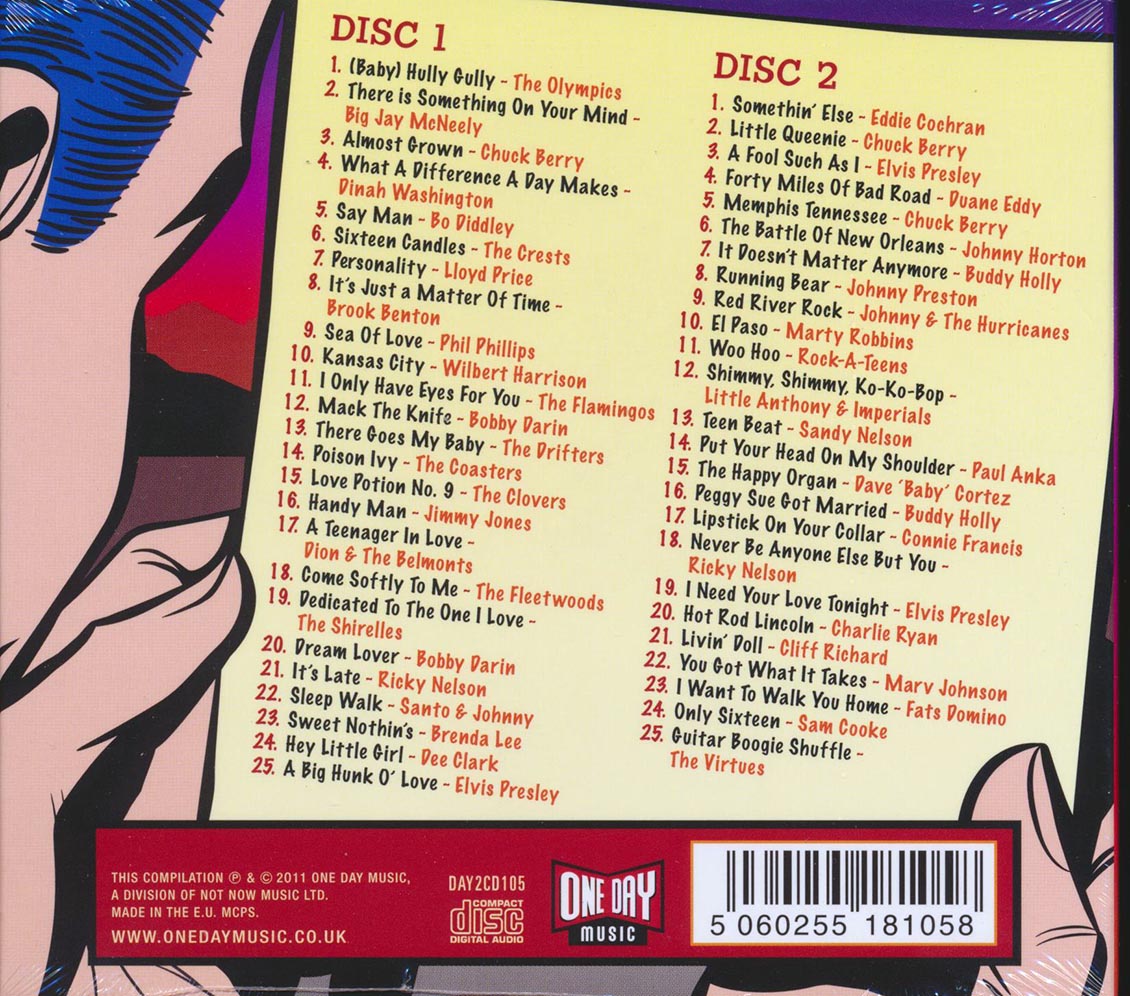Various - The Cruisin Story 1959 (50 tracks) (2xCD) (deluxe 3-fold digipak)