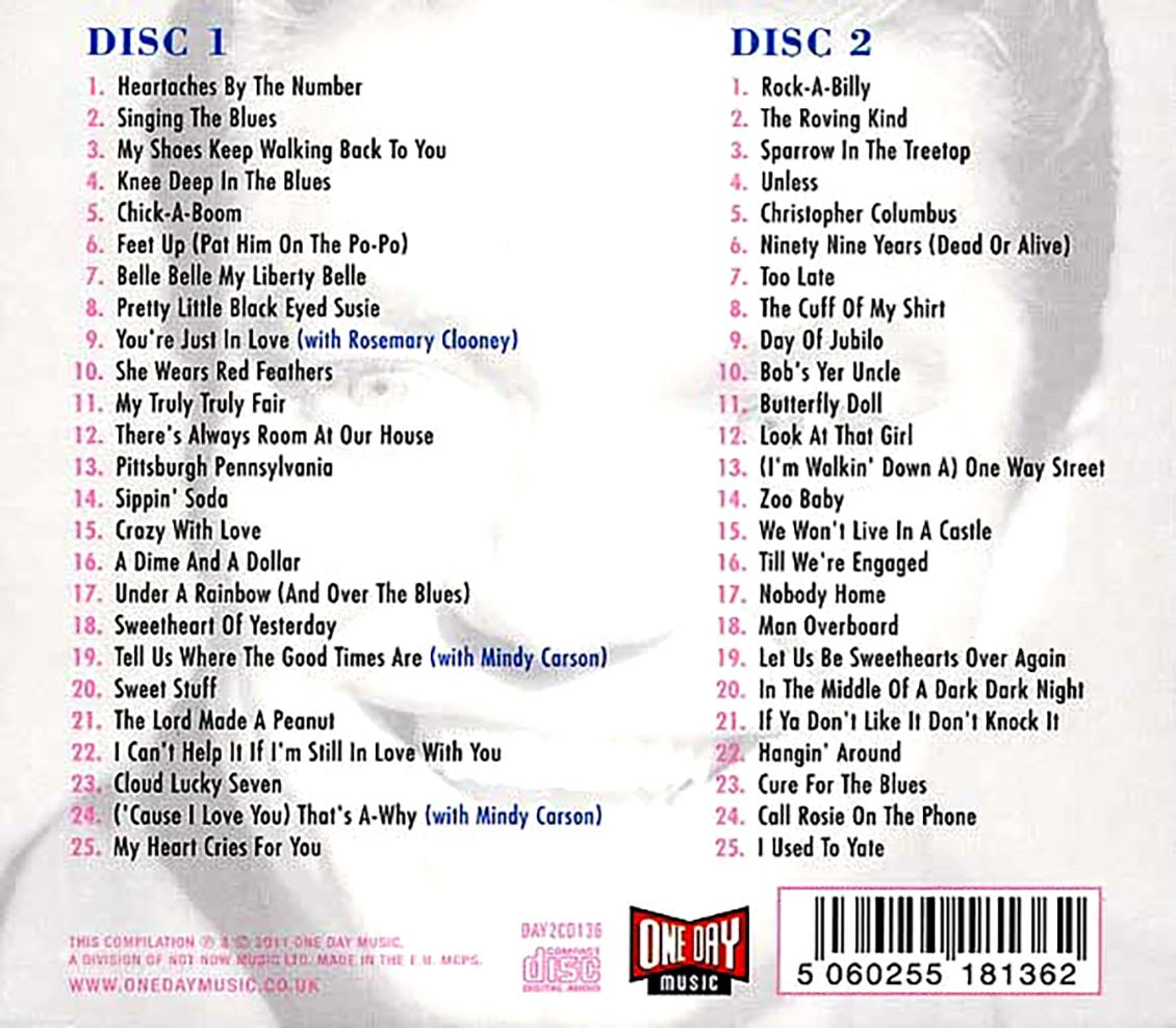 Guy Mitchell - The Very Best Of Guy Mitchell (50 tracks) (2xCD) (deluxe 3-fold digipak)