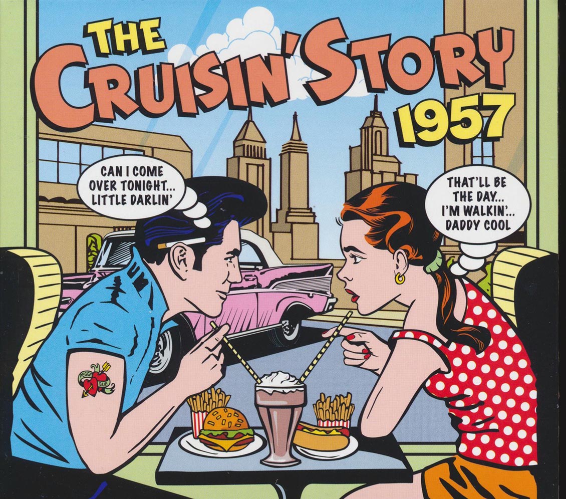 Various - The Cruisin Story 1957 (50 tracks) (2xCD) (deluxe 3-fold digipak)