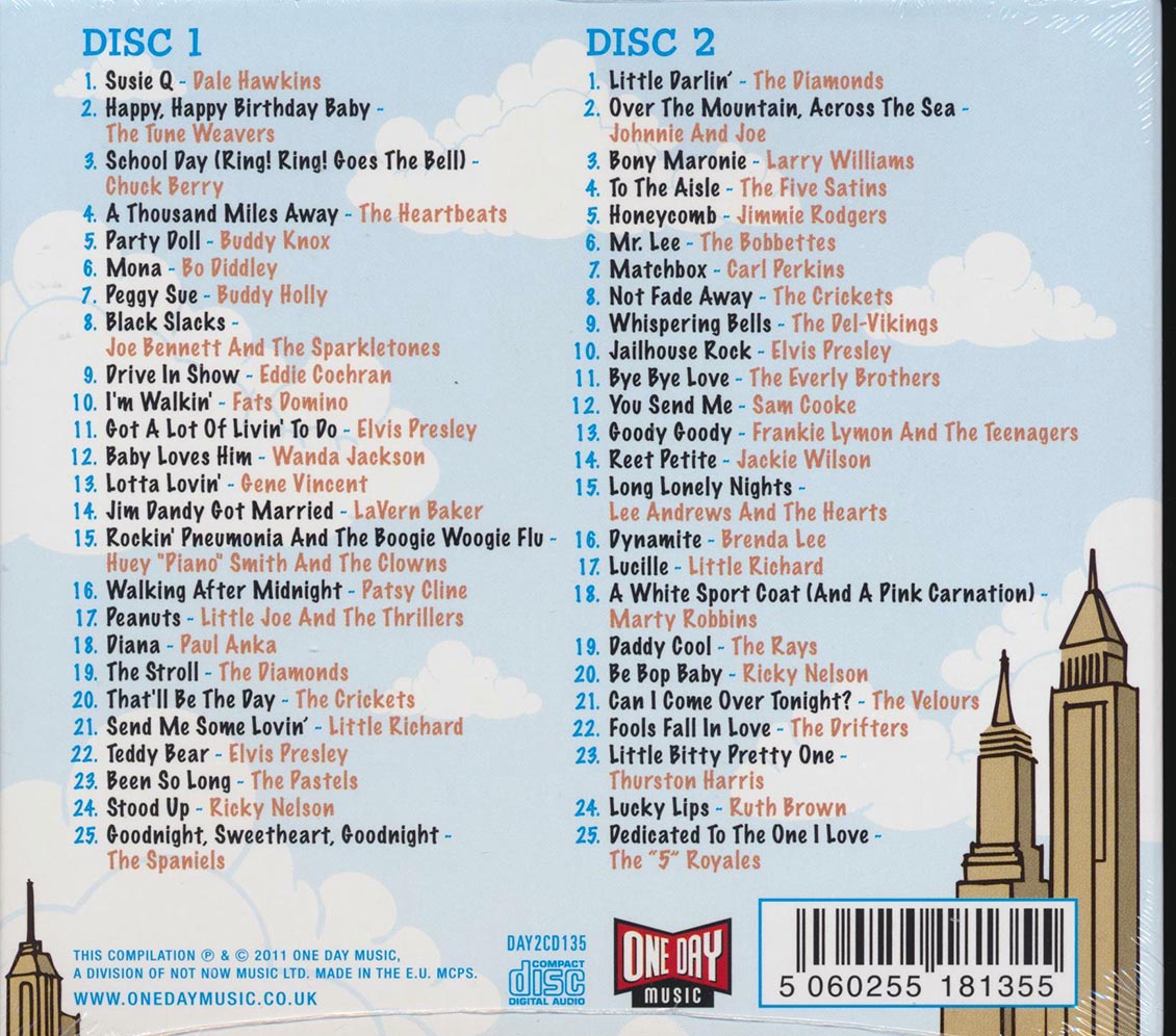 Various - The Cruisin Story 1957 (50 tracks) (2xCD) (deluxe 3-fold digipak)