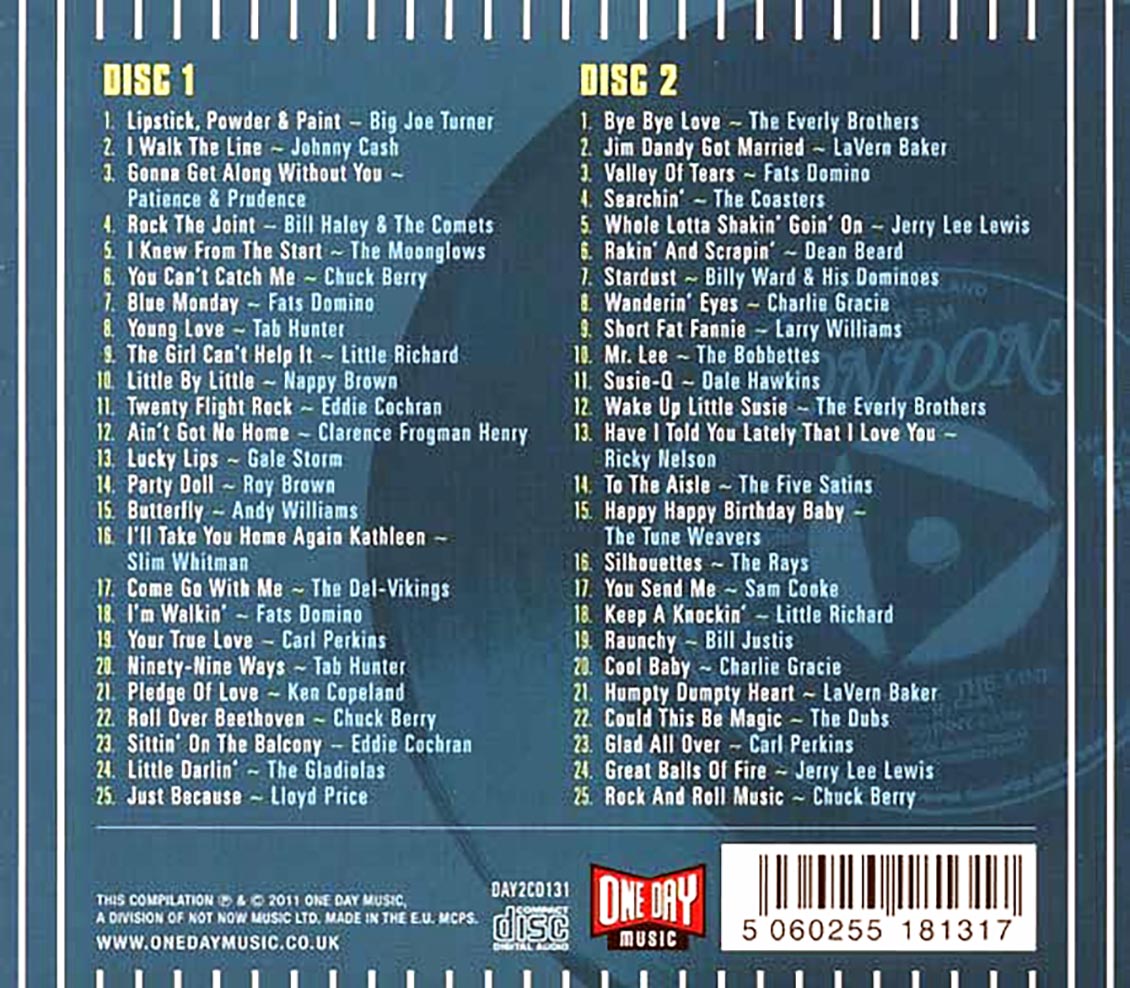 Various - The London American Story 1957 (50 tracks) (2xCD) (deluxe 3-fold digipak)
