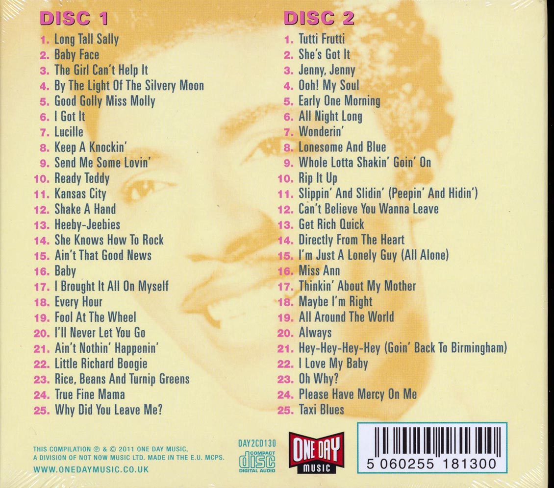 Little Richard - The Very Best Of Little Richard (50 tracks) (2xCD) (deluxe 3-fold digipak)