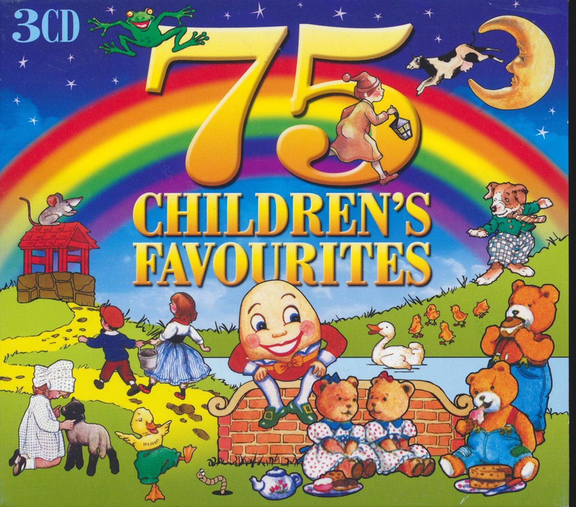 Various - 75 Children's Favourites (75 tracks) (3xCD) (deluxe 3-fold digipak)