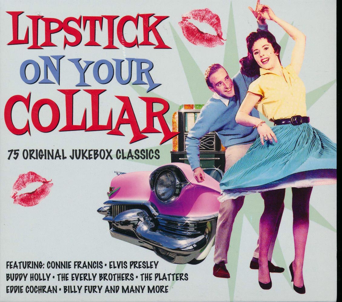 Various - Lipstick On Your Collar: 75 Original Jukebox Classics (75 tracks) (3xCD) (deluxe 3-fold digipak)