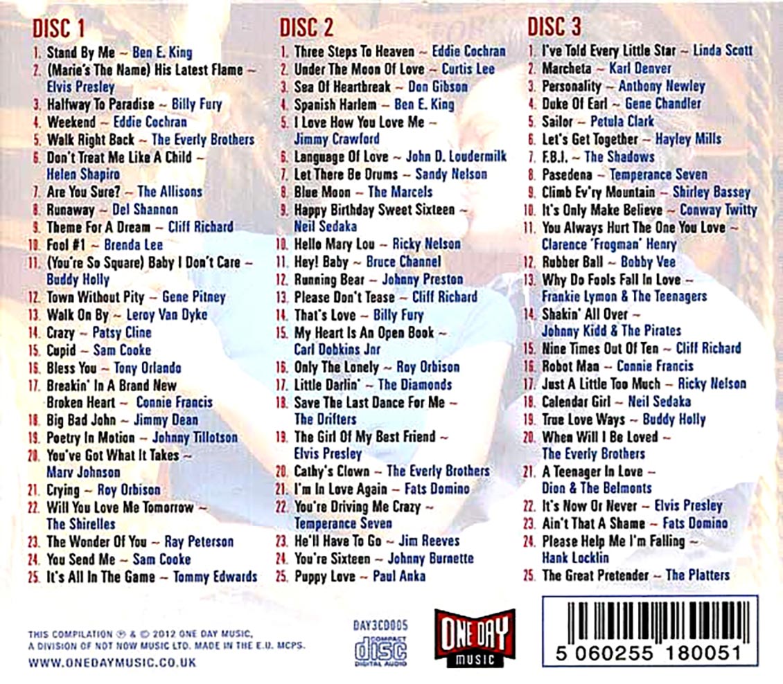 Various - Stand By Me (75 tracks) (3xCD) (deluxe 3-fold digipak)