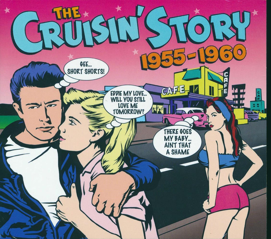Various - The Cruisin Story 1955-1960 (75 tracks) (3xCD) (deluxe 3-fold digipak)