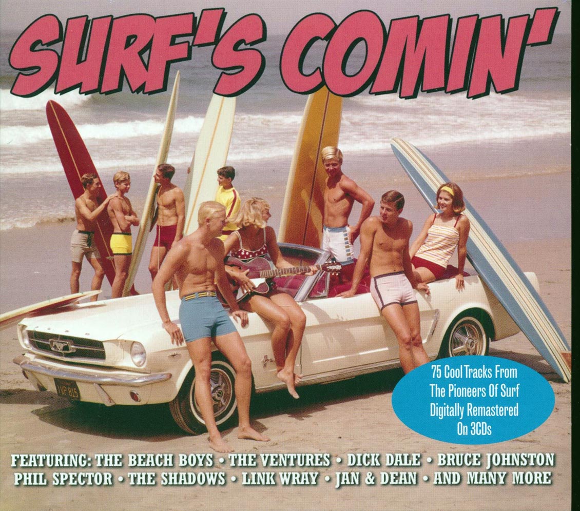 Various - Surf's Comin (60 tracks) (3xCD) (deluxe 3-fold digipak)