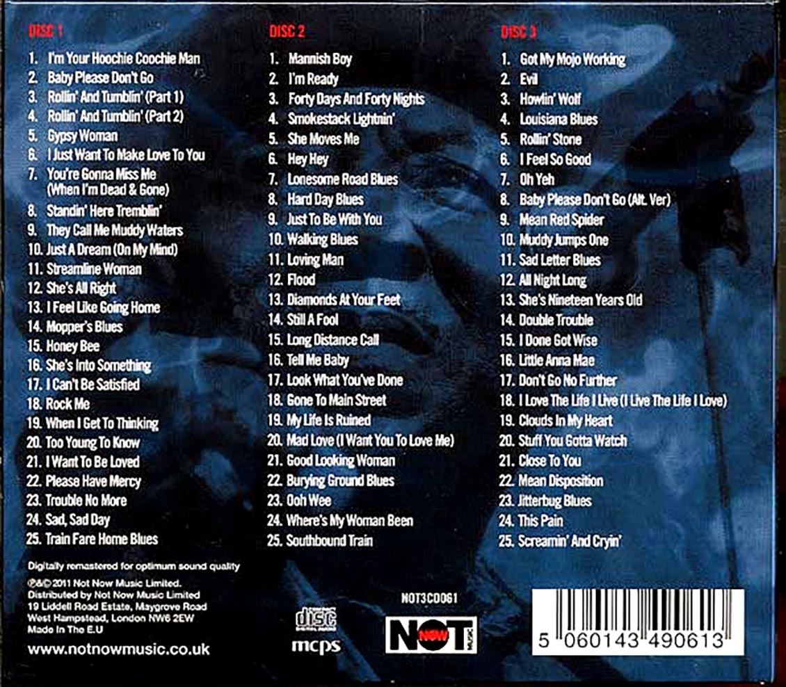 Muddy Waters - Anthology (3xCD) (deluxe 3-fold digipak)