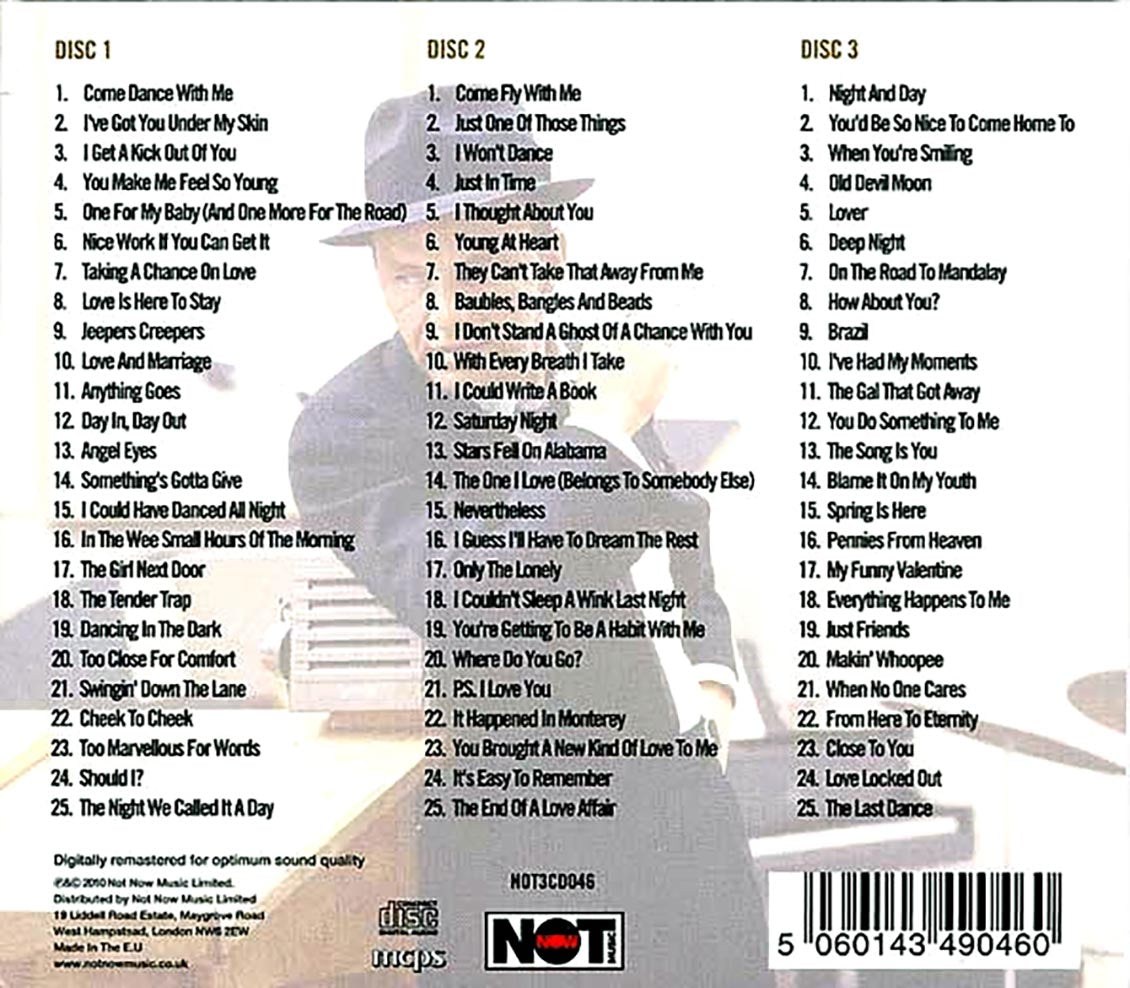 Frank Sinatra - Essential Sinatra (75 tracks) (3xCD) (deluxe 3-fold digipak)