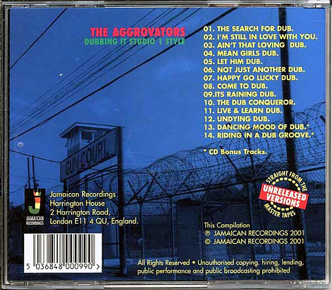 The Aggrovators - Dubbing It Studio 1 Style
