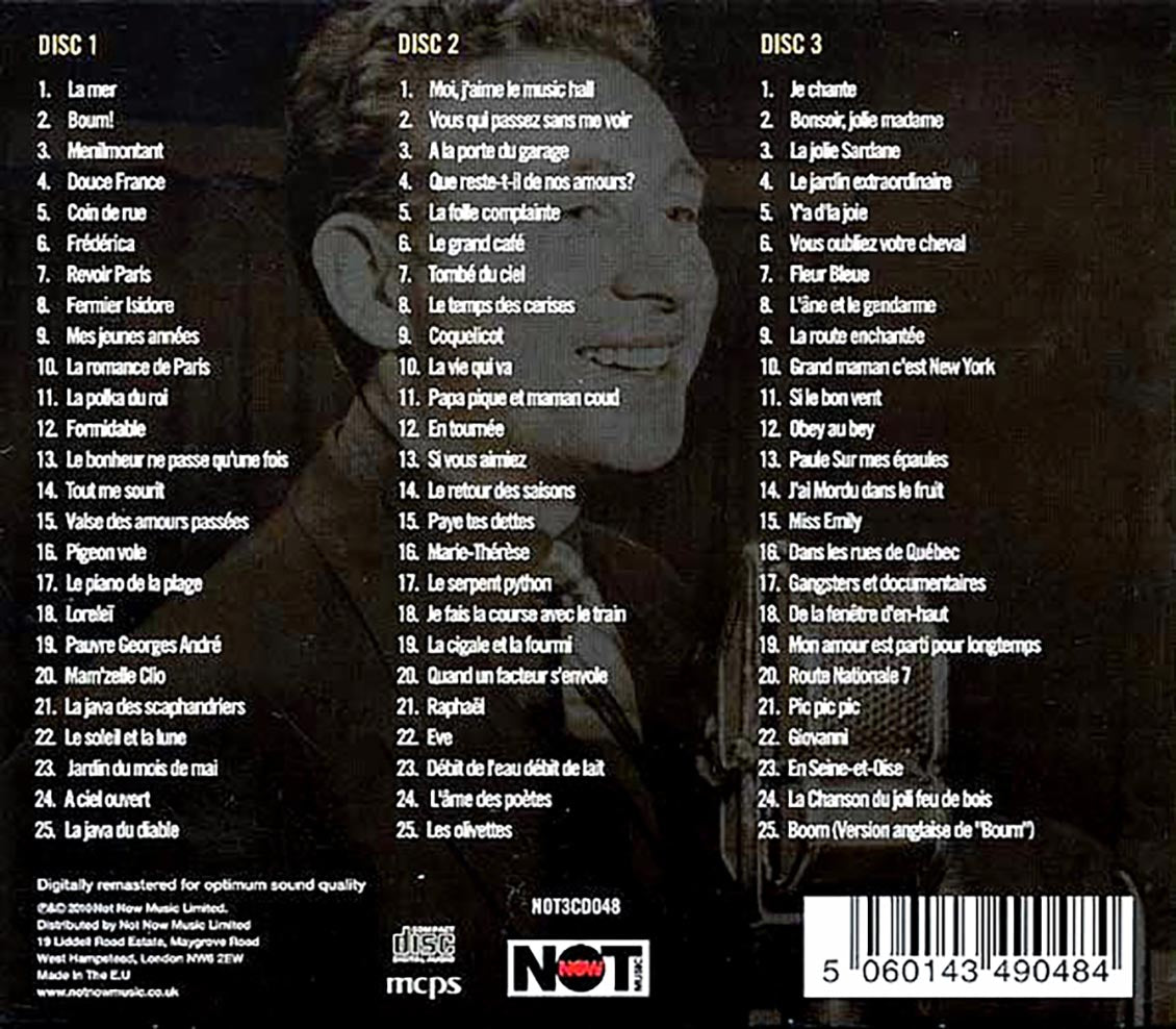 Charles Trenet - Definitive Collection (75 tracks) (3xCD) (deluxe 3-fold digipak)