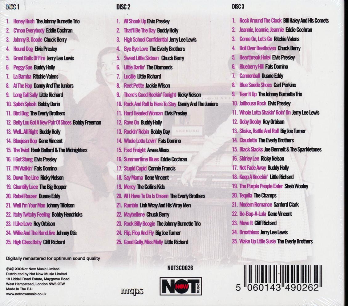 Various - Forever Rock N Roll (75 tracks) (3xCD) (deluxe 3-fold digipak)
