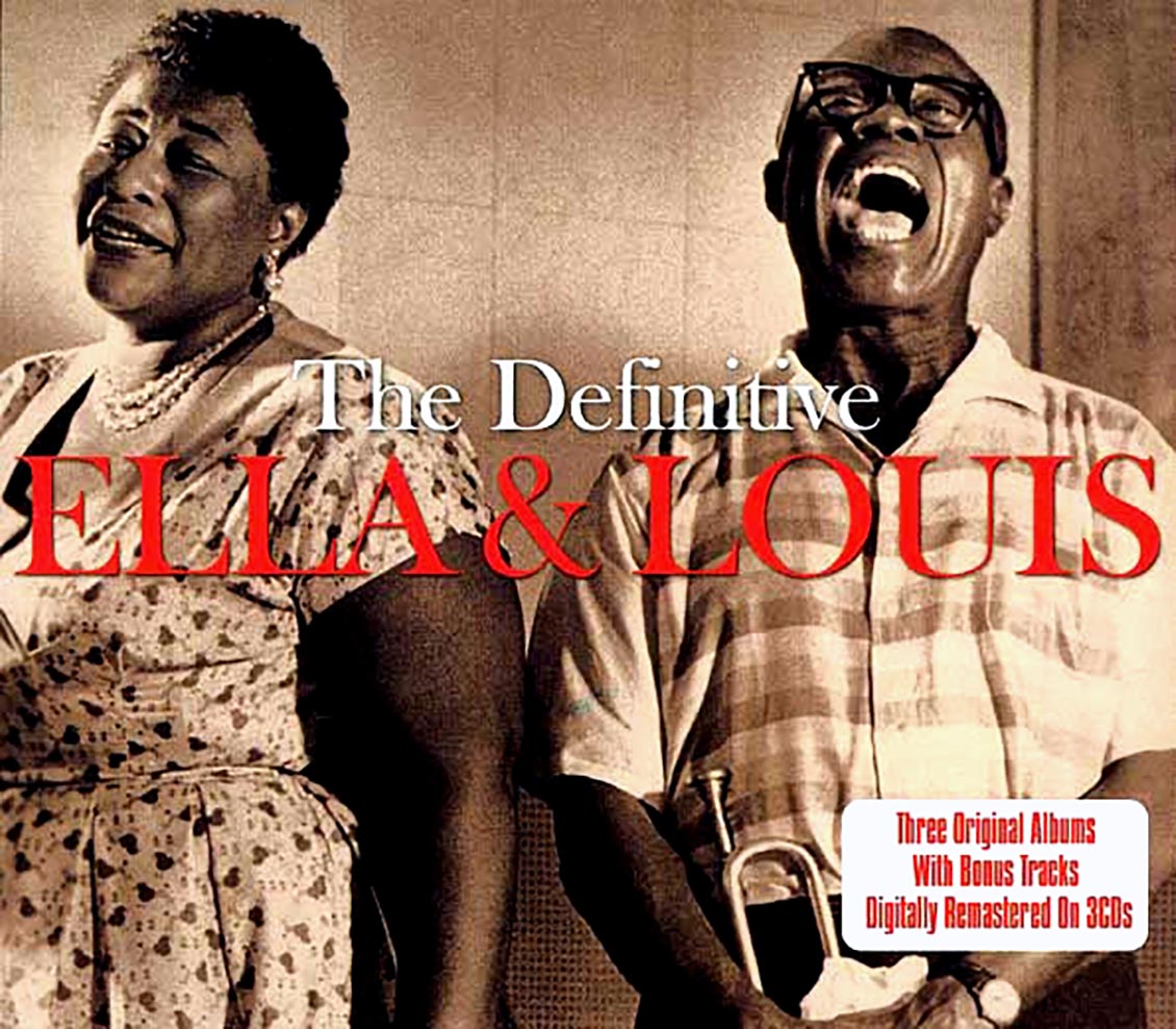 Ella Fitzgerald, Louis Armstrong - The Definitive Ella & Louis (50 tracks) (3xCD) (deluxe 3-fold digipak)