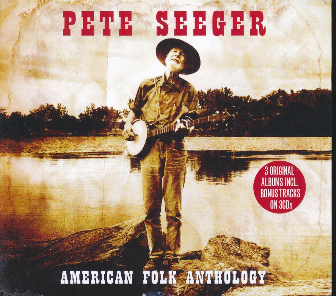 Pete Seeger - American Folk Anthology (60 tracks) (3xCD) (deluxe 3-fold digipak)