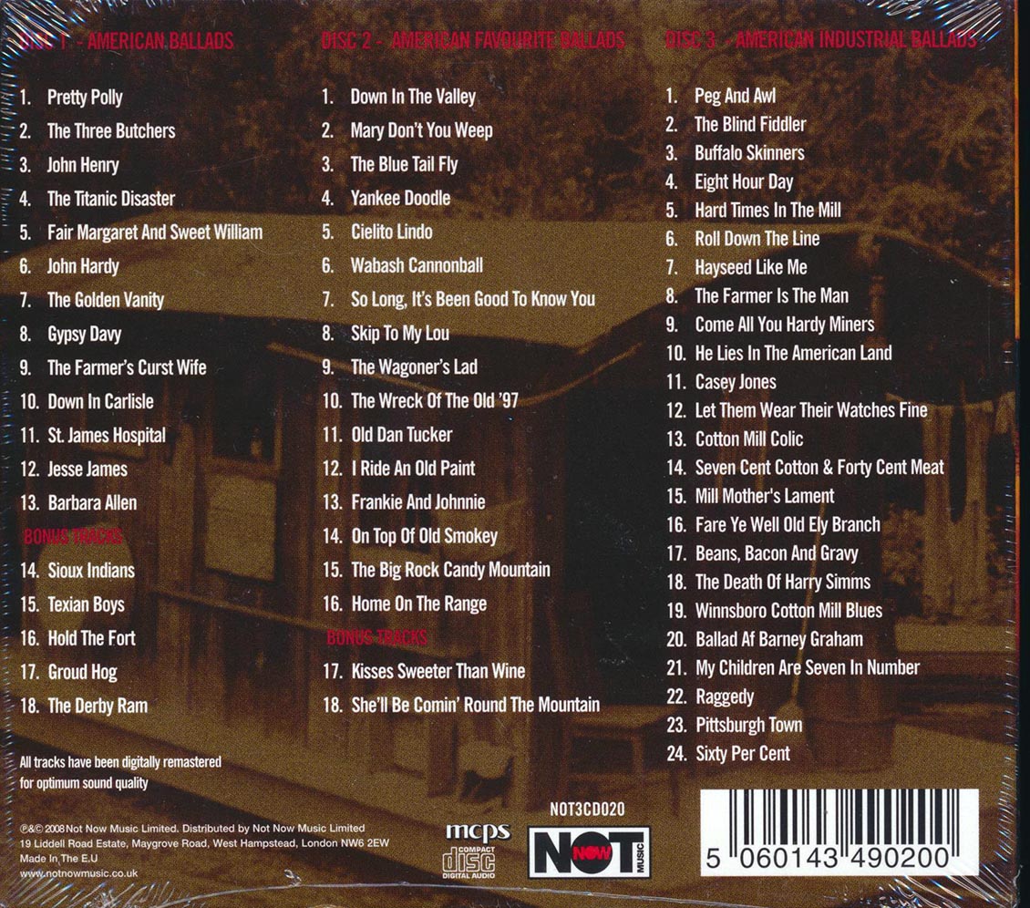 Pete Seeger - American Folk Anthology (60 tracks) (3xCD) (deluxe 3-fold digipak)