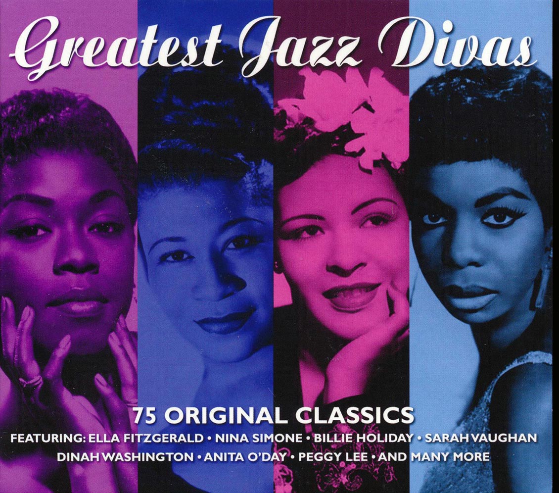 Various - Greatest Jazz Divas (75 tracks) (3xCD) (deluxe 3-fold digipak)