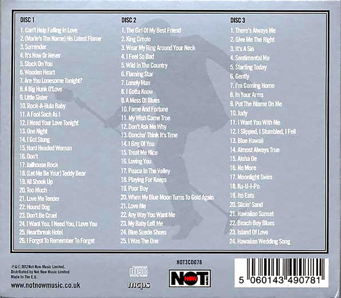 Elvis Presley - The Platinum Collection (75 tracks) (3xCD) (deluxe 3-fold digipak)