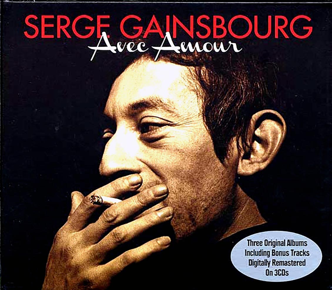 Serge Gainsbourg - Avec Amour (45 tracks) (3xCD) (deluxe 3-fold digipak)
