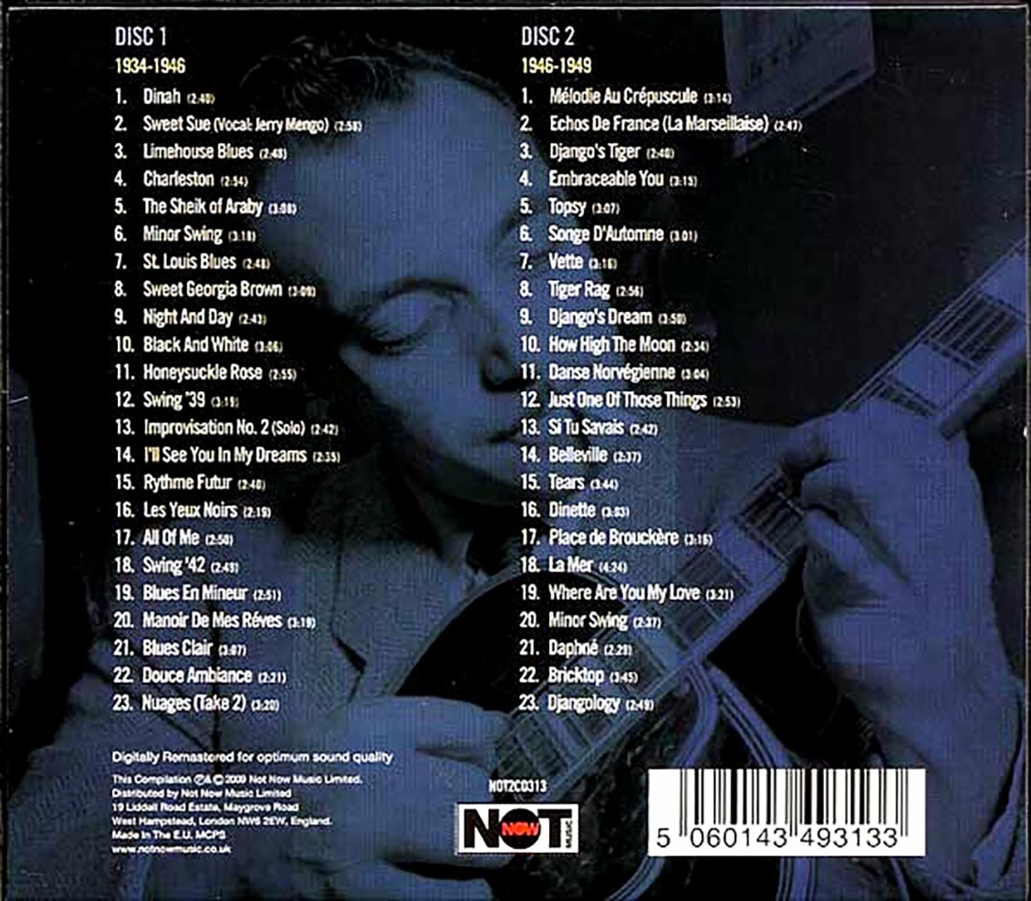 Django Reinhardt - The Django Reinhardt Anthology (46 tracks) (2xCD)