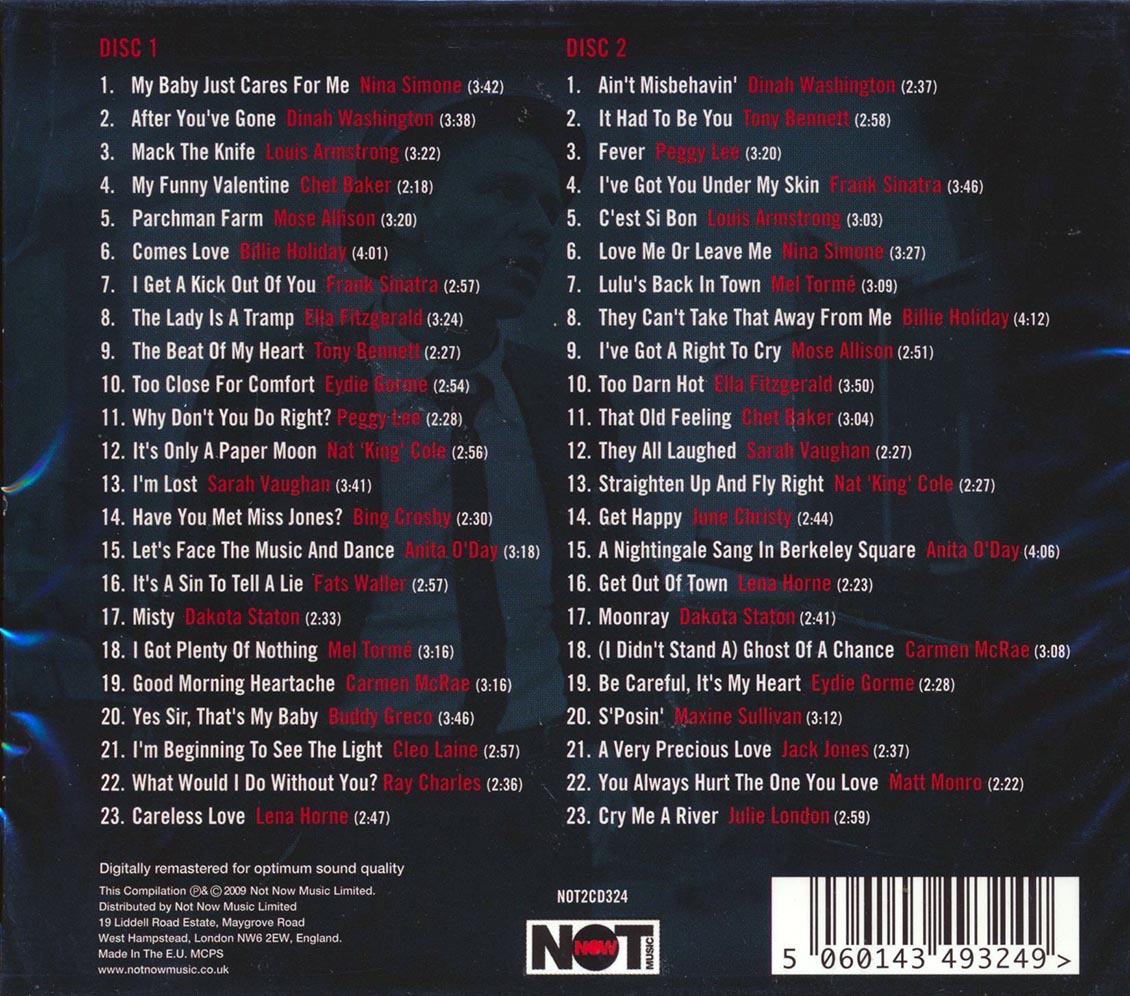 Various - Essential Jazz Singers (46 tracks) (2xCD)