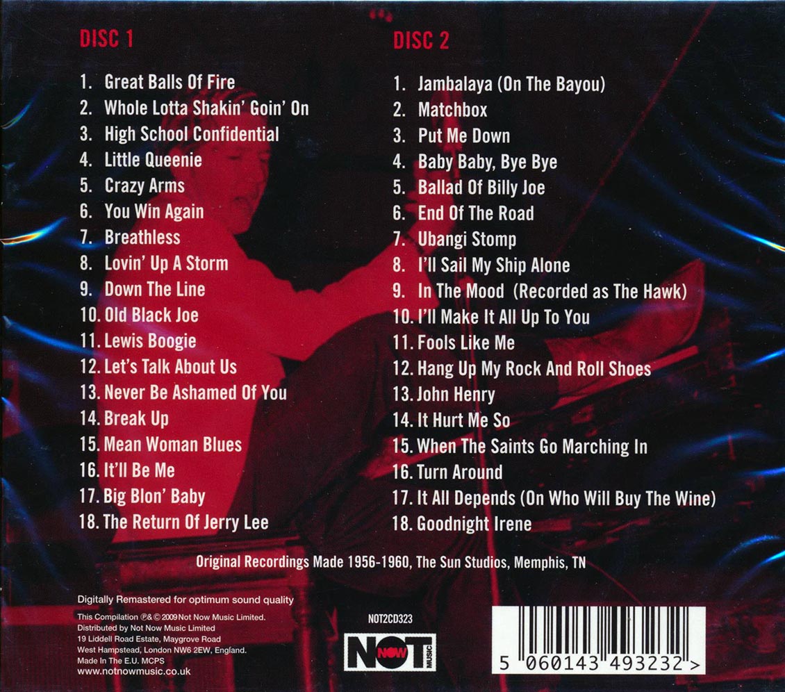 Jerry Lee Lewis - Killer Hits (36 tracks) (2xCD)