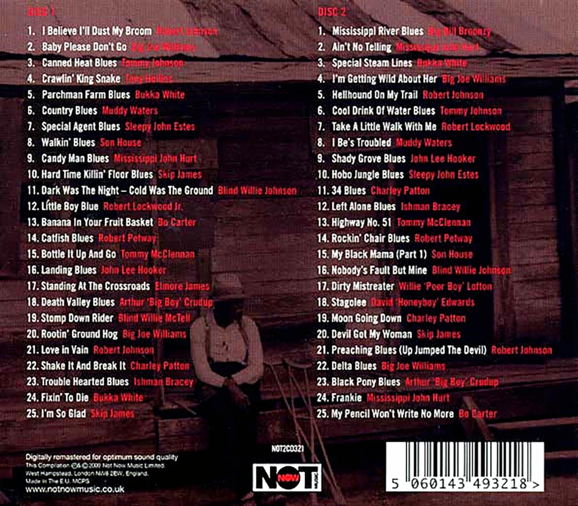 Various - Essential Delta Blues (50 tracks) (2xCD)