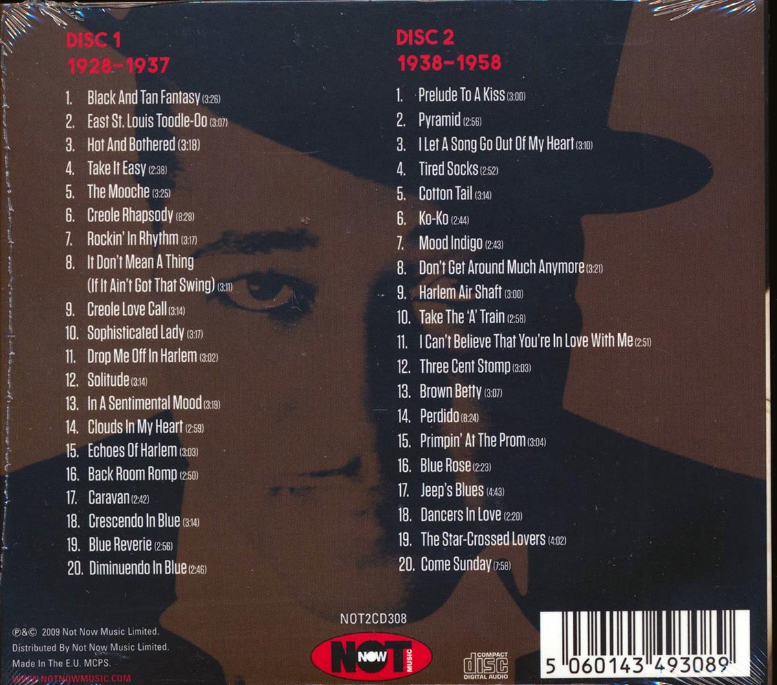 Duke Ellington - The Essential Duke Ellington (40 tracks) (2xCD)