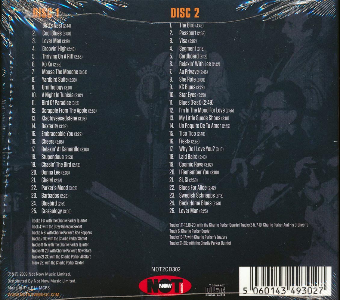 Charlie Parker - Bird's Nest (49 tracks) (2xCD)